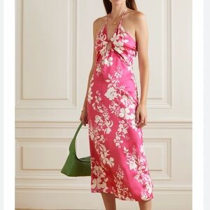 Reformation silk Antonini floral dress